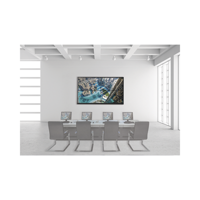 HIKVISION - Kit Videowall 2X2 / Incluye 4 Pantallas de 46" / Decoder / Base de Pared / Accesorios de Instalación