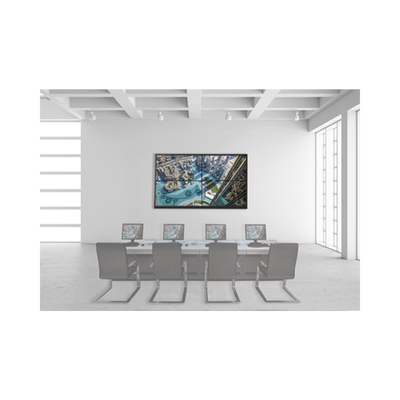 HIKVISION - Kit Videowall 2X2 / Incluye 4 Pantallas de 55" / Decoder / Base de Pared / Accesorios de Instalación