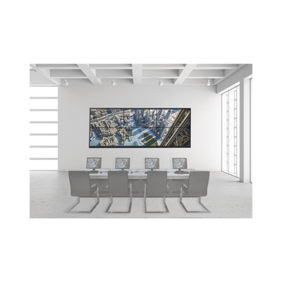 HIKVISION - Kit Videowall 3X2 / Incluye 6 Pantallas de 55" / Decoder / Base de Pared / Accesorios de Instalación