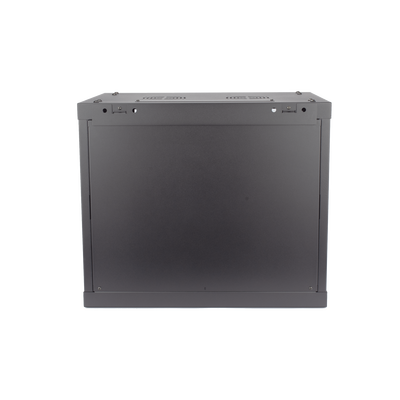 HIKVISION - Gabinete para Montaje en Pared - Piso / Puerta de Cristal Templado / Cuerpo Fijo / 9 Unidades de Rack / 19" / Fabricado en Acero