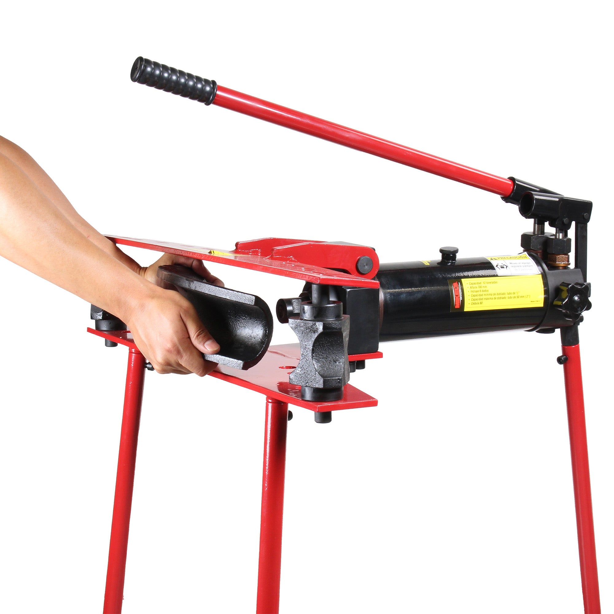 Dobladora para tubo horizontal hidráulica (12 ton)