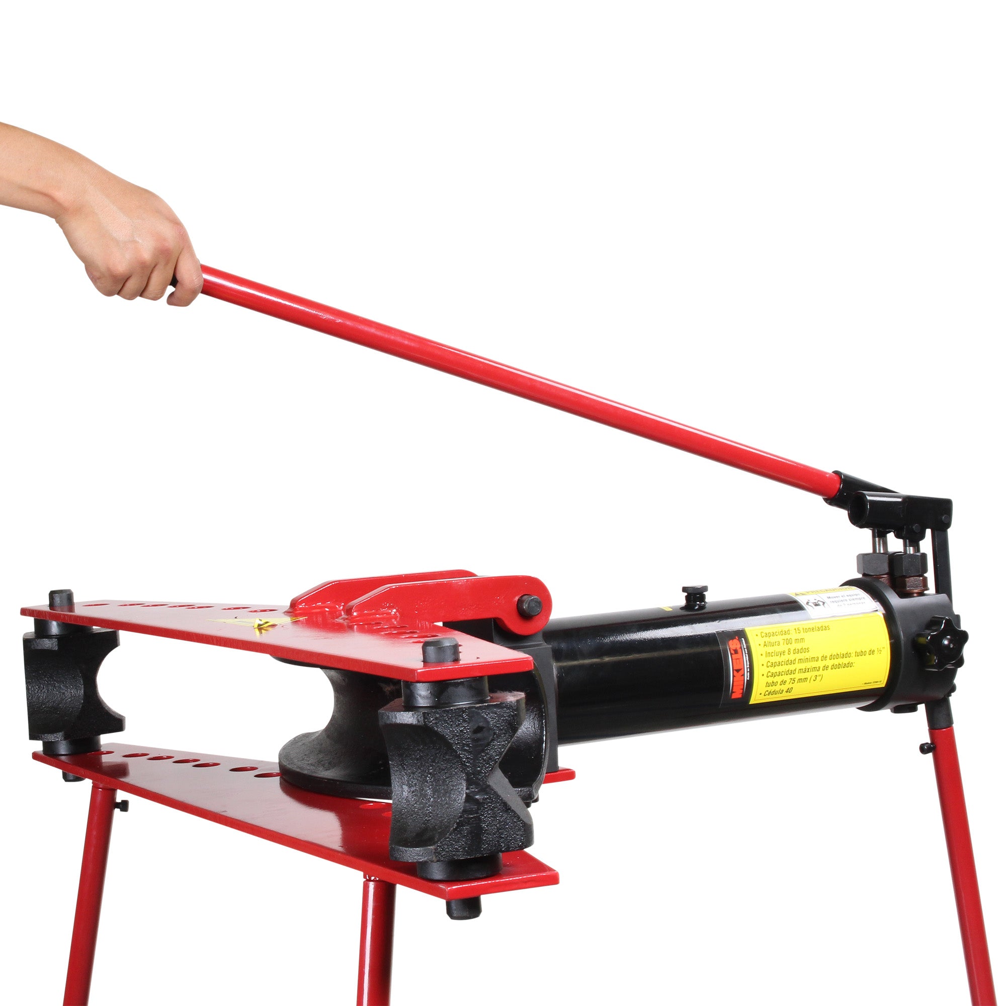 Dobladora para tubo horizontal hidráulica (15 ton)