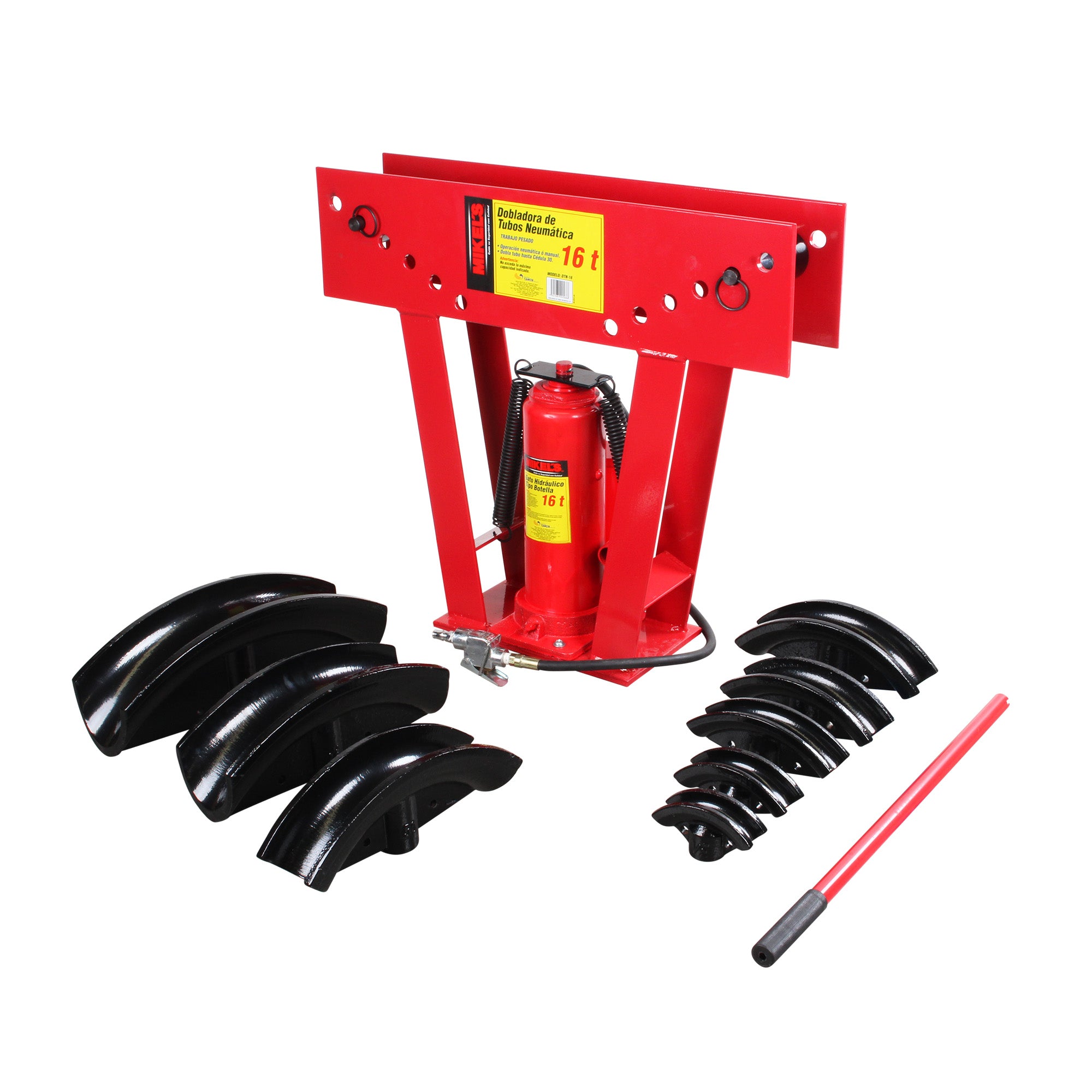 Dobladora para tubo neumática (16 ton)