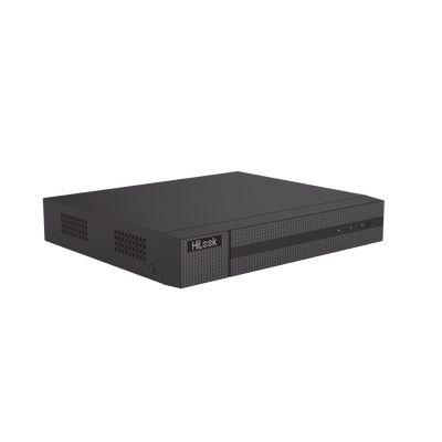 HILOOK BY HIKVISION - [Audio Bidireccional] DVR 4 Canales TurboHD + 1 Canal IP / 2 Megapixel (1080p) Lite / Acusense Lite (Evita Falsas Alarmas) / Audio por Coaxitron / 1 Bahia de Disco Duro / H.265+ / Salida de Vídeo Full HD