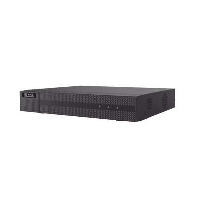 HILOOK BY HIKVISION - [Audio Bidireccional] DVR 4 Canales TurboHD + 1 Canal IP / 2 Megapixel (1080p) Lite / Acusense Lite (Evita Falsas Alarmas) / Audio por Coaxitron / 1 Bahia de Disco Duro / H.265+ / Salida de Vídeo Full HD