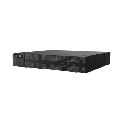 HILOOK BY HIKVISION - DVR 4 Canales TurboHD + 2 Canales IP / 5 Megapixel Lite - 3K Lite / Audio por Coaxitron / ACUSENSE Lite / 1 Bahía de Disco Duro / H.265+ / Salida en Full HD