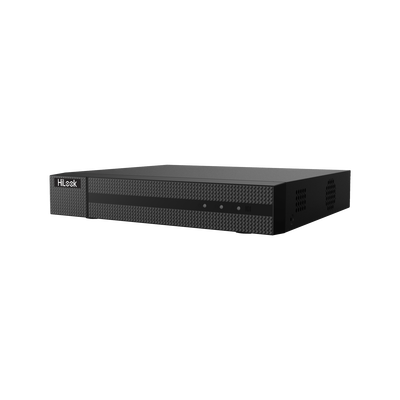 HILOOK BY HIKVISION - DVR 8 Canales TurboHD + 2 Canales IP / 2 Megapíxel (1080P) Lite / Acusense Lite (Evita Falsas Alarmas) / Audio por Coaxitron / 1 Bahía de Disco Duro / H.265+ / 1 Canal de Audio / Salida de Vídeo Full HD