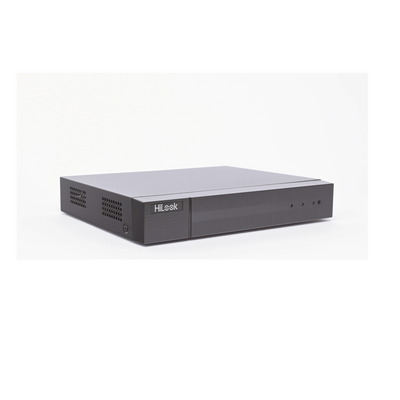 HILOOK BY HIKVISION - DVR 8 Canales TURBOHD + 4 Canales IP / 5 Megapíxel Lite - 3K Lite / Audio por Coaxitron / ACUSENSE Lite / 1 Bahía de Disco Duro / H.265+ / Salida en Full HD
