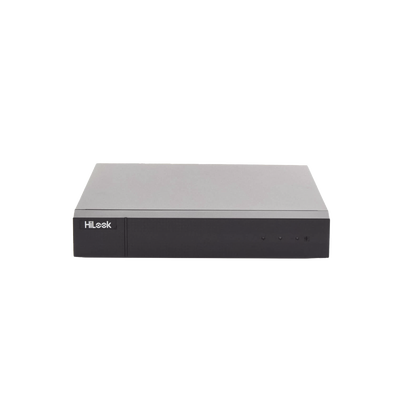 HILOOK BY HIKVISION - DVR 8 Canales TurboHD + 8 Canales IP / 8 Megapíxel (4K) / Audio por Coaxitron / ACUSENSE Lite / 1 Bahía de Disco Duro / H.265+ / Salida de Video en 4K