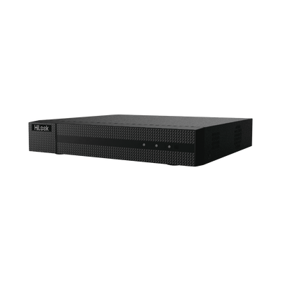 HILOOK BY HIKVISION - DVR 8 Canales TurboHD + 8 Canales IP / 8 Megapíxel (4K) / Audio por Coaxitron / ACUSENSE Lite / 1 Bahía de Disco Duro / H.265+ / Salida de Video en 4K