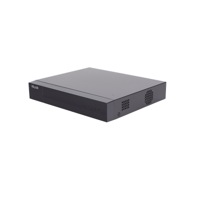 HILOOK BY HIKVISION - DVR 16 Canales TurboHD + 2 Canales IP / 2 Megapíxel (1080p) Lite / Acusense Lite (Evita falsas alarmas) / Audio por Coaxitron / 1 Bahía de Disco Duro / H.265+ / Salida de Video en Full HD