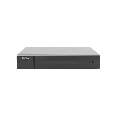 HILOOK BY HIKVISION - DVR 16 Canales TurboHD + 2 Canales IP / 2 Megapíxel (1080p) Lite / Acusense Lite (Evita falsas alarmas) / Audio por Coaxitron / 1 Bahía de Disco Duro / H.265+ / Salida de Video en Full HD