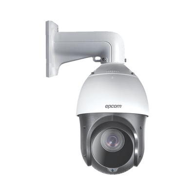 EPCOM PROFESSIONAL - Domo PTZ TurboHD 2 Megapixeles (1080P) / 15X Zoom / 100 mts IR EXIR / Exterior IP66 / WDR 120 dB / RS-485 / Ultra Baja Iluminación / Recorridos Programados