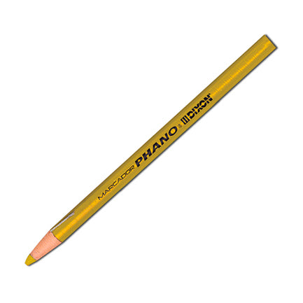 DIXON - Marcador de Cera Dixon Phano Amarillo Caja c/10 piezas