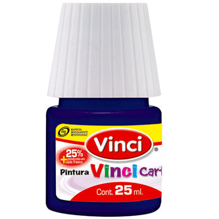 DIXON - Pintura Cartel Vinci 25 ml Azul Prusia #67 Caja c/10 piezas
