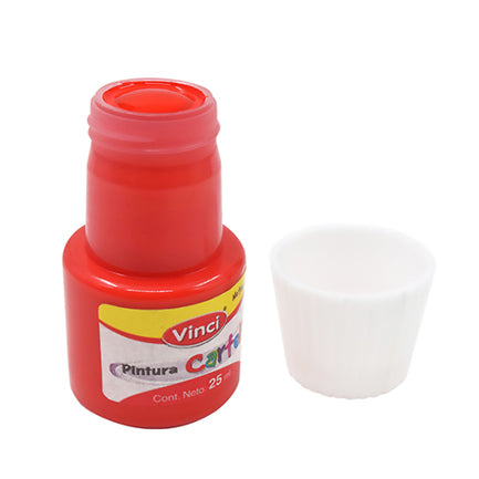 DIXON - Pintura Cartel Vinci 25 ml Geranio #58 Caja c/10 piezas