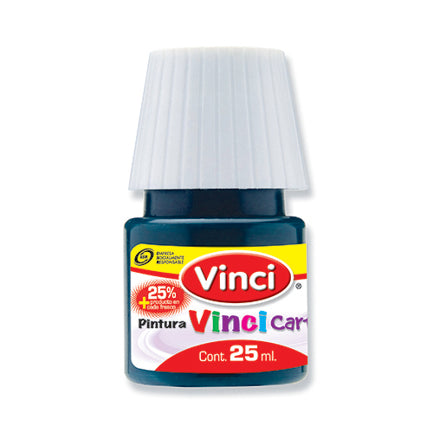 DIXON - Pintura Cartel Vinci 25 ml Verde Obscuro #63A Caja c/10 piezas