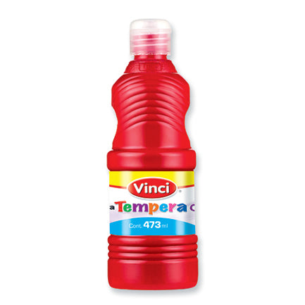 DIXON - Pintura tempera vinci 473 ml rojo