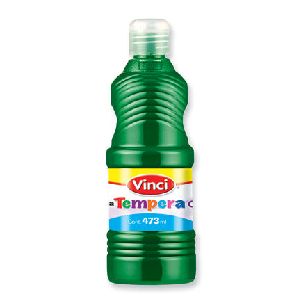 DIXON - Pintura tempera vinci 473 ml verde esmeralda