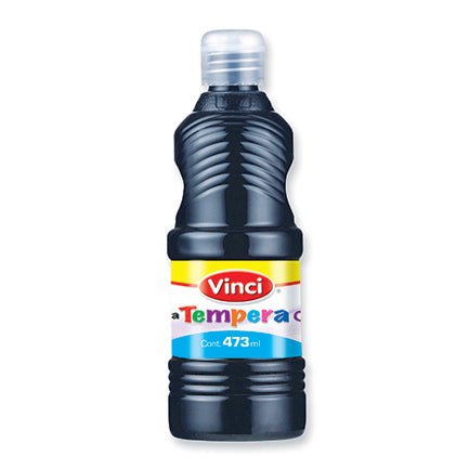 DIXON - Pintura tempera vinci 473 ml negro bujía