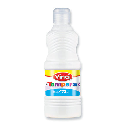 DIXON - Pintura tempera vinci 473 ml blanco para letreros