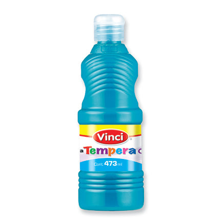 DIXON - Pintura tempera vinci 473 ml azul turquesa