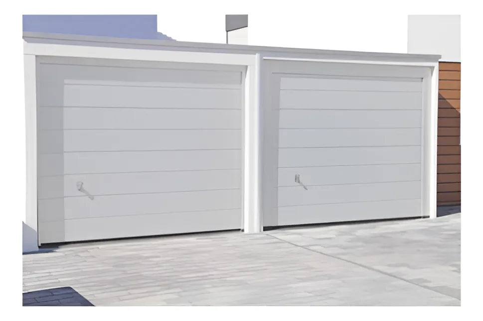 ACCESSPRO - Sección para puerta de Garage / linea central / IMITACION MADERA / Para GARAGE207W / Estilo Americana.