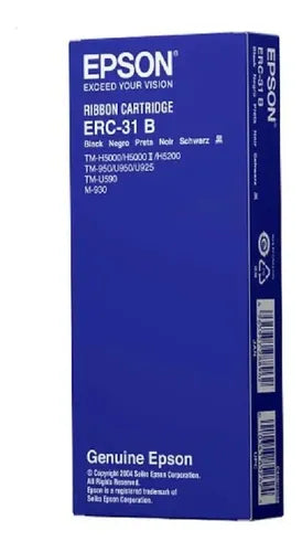 EPSON - Cinta Epson TM 930 TM930II/TMU925/TMU950/ITU925 Negro
