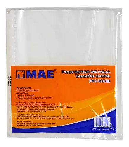 MAE - PROTECTOR MAE HOJAS BOLSA