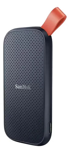 SANDISK - Unidad de Estado Solido SSD Externo Sandisk Portable 480GB 1xUSB-C Lectura 520 MB/s Color Negro