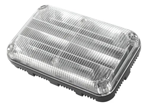 FEDERAL SIGNAL - Luz de advertencia Quadraflare, Mica y Led LED color Claro