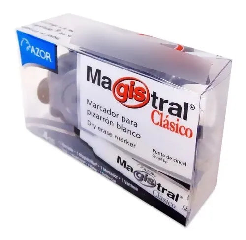 MAGISTRAL - KIT MAGISTRAL CLASICO CON BORRADOR Y MARCADOR NEGRO