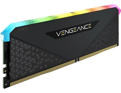 CORSAIR - Memoria RAM Corsair Vengeance 16GB DDR4 3200MHz DIMM RGB XMP Negro CL16