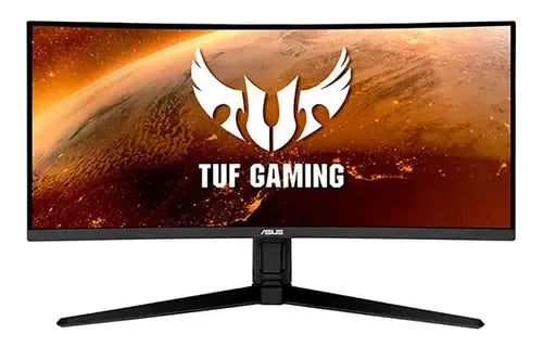 ASUS - Monitor Asus 34" Gaming Curvo VG34VQL1B Led 3440x1440 Ultra Wide Quad HD FreeSync 165Hz HDMI/DP Bocinas Integradas Negro