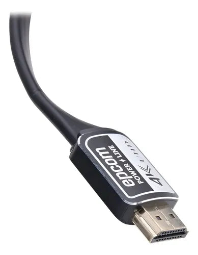 EPCOM POWERLINE - Cable HDMI de 1.8  Metros (High Speed) / Resolución 4K / Soporta Canal de Retorno de Audio (ARC)/ Soporta 3D / Blindado para Reducir Interferencia / Chapado en Oro / Alta Resistencia y Durabilidad.