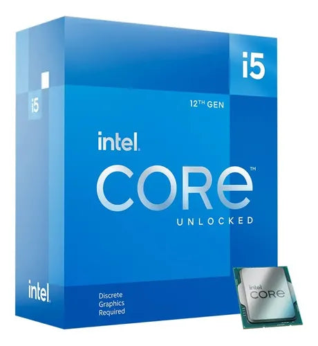 INTEL - Procesador Intel Core i5 12600K 3.7GHz 20MB 125W S 1700 Deca Core 12th Gen con Gráficos sin Disipador BX8071512600K