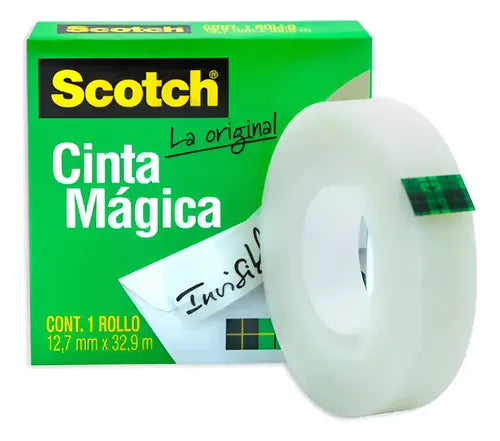 3M - Cinta Magica 3M Adhesiva 810 12.7mm x 33m