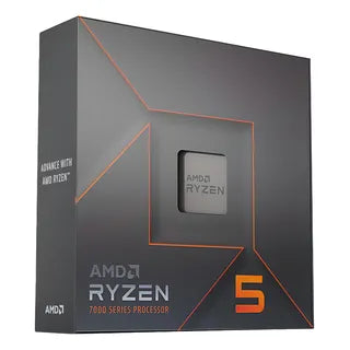 AMD - Procesador AMD Ryzen 5 7600 3.8GHz 32MB 65W S AM5 Hexa Core con Gráficos con Disipador 100-100001015BOX