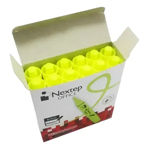 NEXTEP SOLUCIONES - Bundle Resaltador Nextep Amarillo C/12 Cont. 2 Piezas