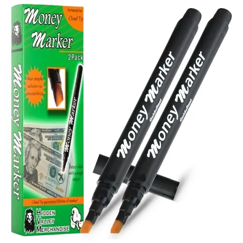 NEXTEP SOLUCIONES - Bundle Marcador Nextep Detector de Billetes Falsos Cont. 6 Piezas