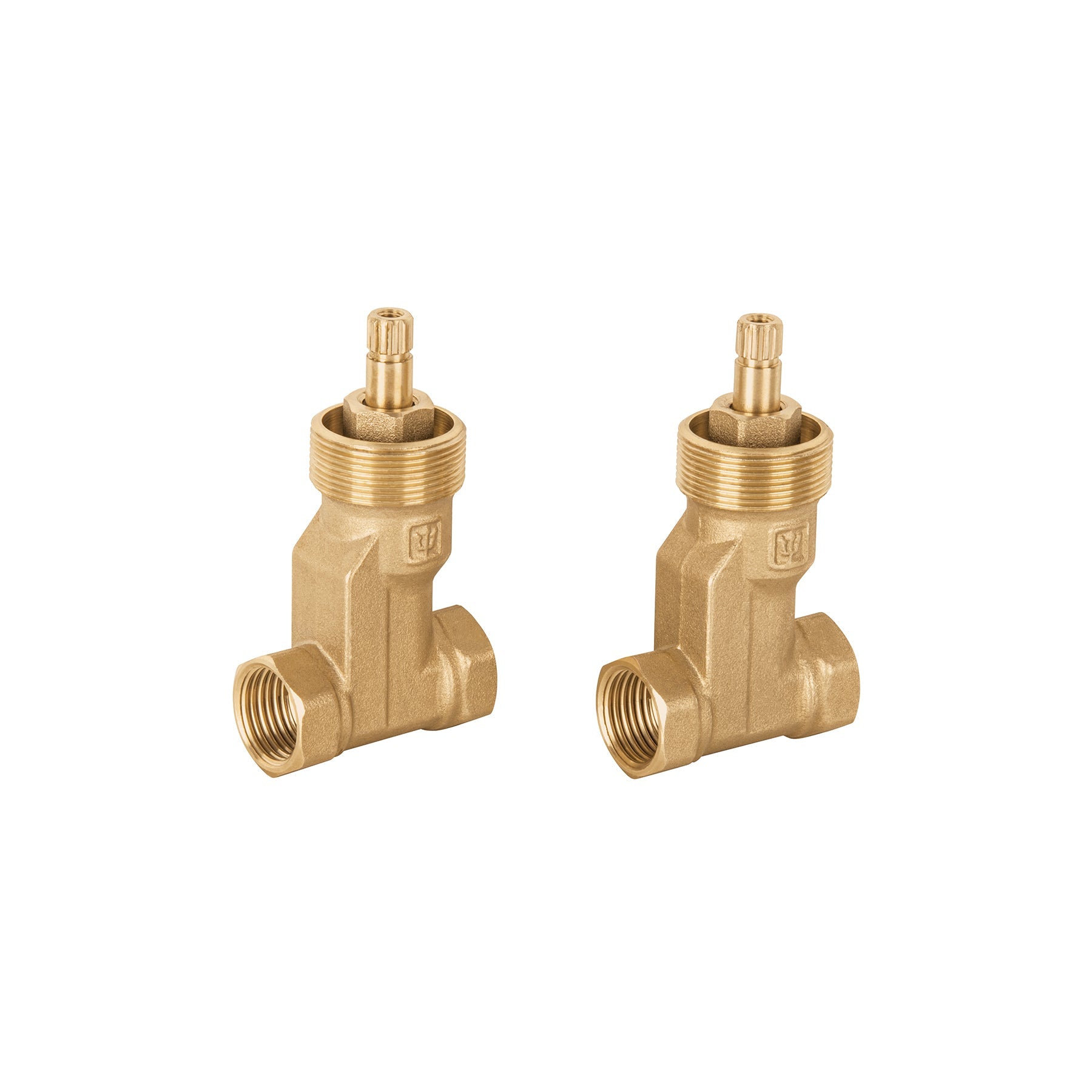 Juego llaves empotrar roscables, compresion, s/maneral,Basic