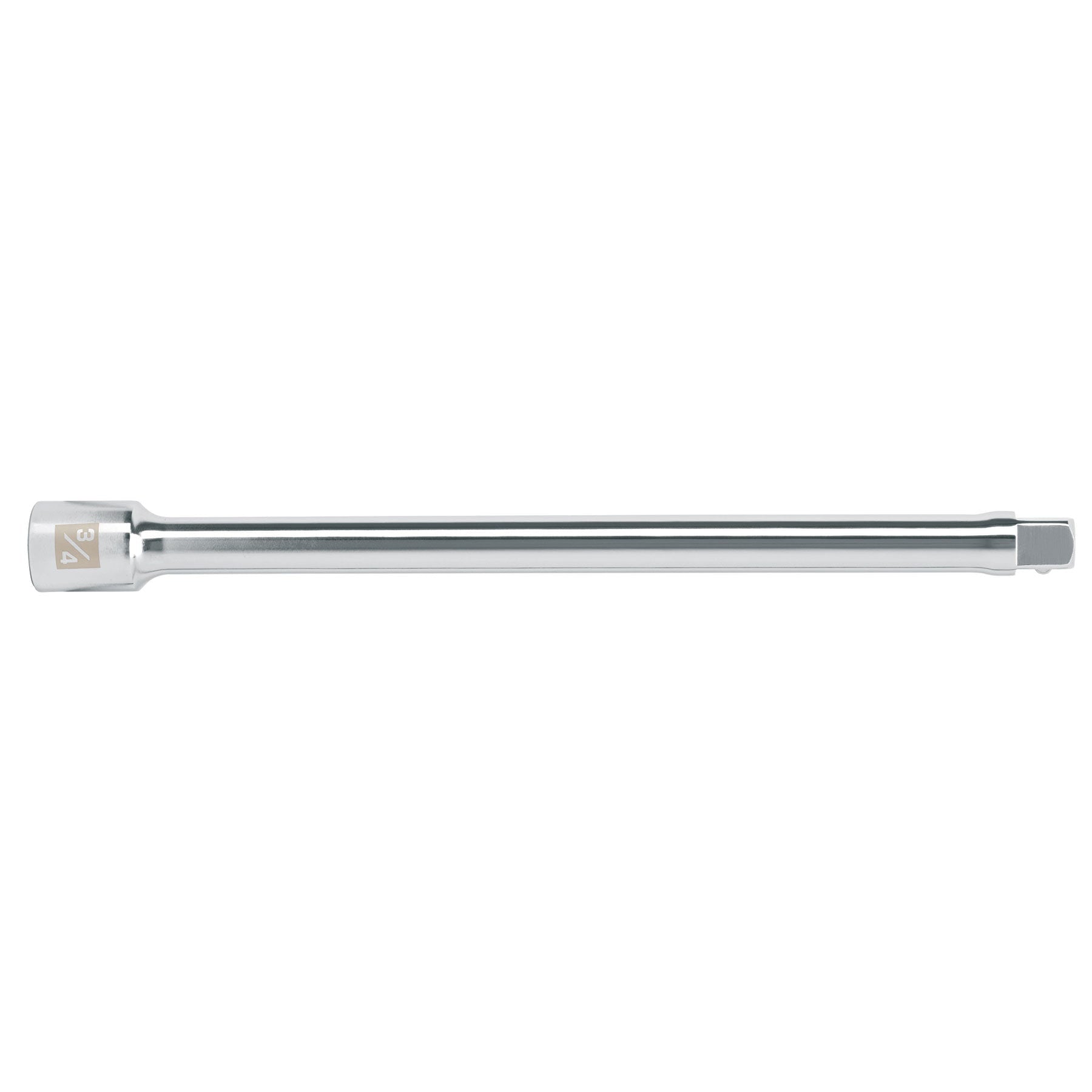 Extension cuadro 3/4' para matraca, largo 16', Truper