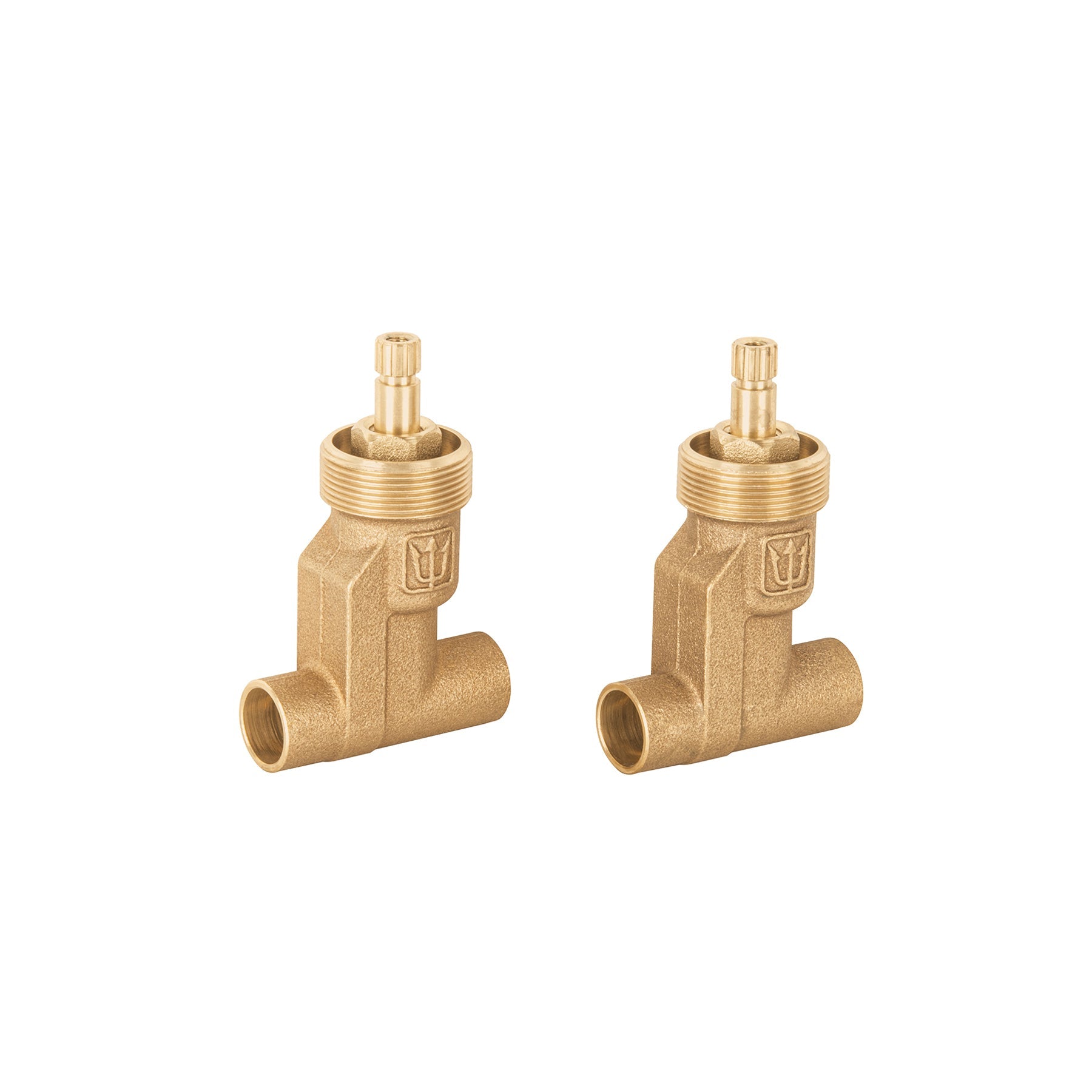 Juego llaves empotrar soldables, compresion, s/maneral,Basic