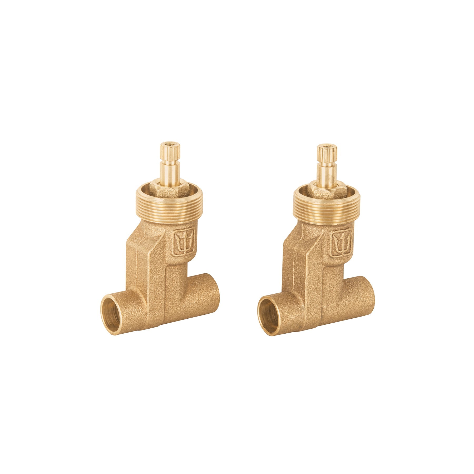 Juego llaves empotrar soldables, compresion, s/maneral,Foset