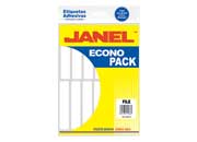 JANEL - ETIQUETA JANEL ESCOLAR BLANCA 20X105 ECONOPACK