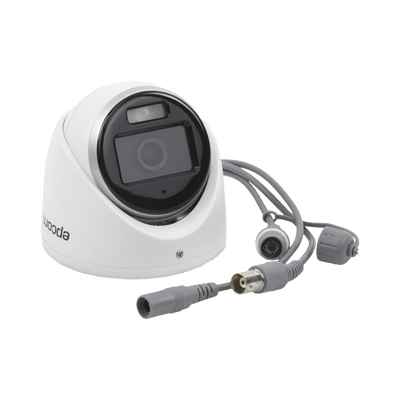 EPCOM PROFESSIONAL - [ColorVu] Turret TURBOHD 3K (5 Megapixel) / Lente 2.8 mm / Micrófono Integrado / Imagen a Color 24/7 / 20 mts Luz Blanca / Exterior IP67 / dWDR / 4 Tecnologías