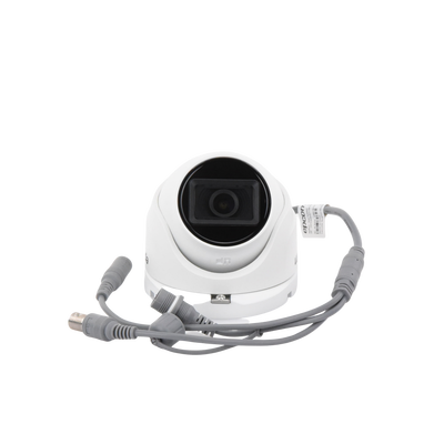 EPCOM PROFESSIONAL - Eyeball TURBOHD 4K (8Megapixeles) / Gran Angular 102º / Lente 2.8 mm / Exterior IP67/ IR EXIR 30 mts / dWDR / TVI-AHD-CVI-CVBS