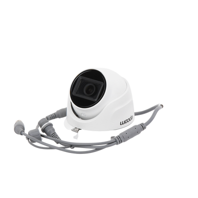 EPCOM PROFESSIONAL - Eyeball TURBOHD 4K (8Megapixeles) / Gran Angular 102º / Lente 2.8 mm / Exterior IP67/ IR EXIR 30 mts / dWDR / TVI-AHD-CVI-CVBS