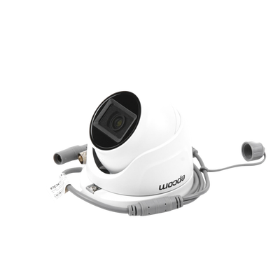 EPCOM PROFESSIONAL - Turret TURBOHD 5 Megapixel / Lente 2.8 mm / 30 mts IR EXIR  / Exterior IP67 / Metal / 4 en 1 / dWDR