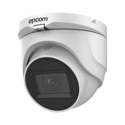 EPCOM PROFESSIONAL - Turret TURBOHD 5 Megapixel / Lente 2.8 mm / 30 mts IR EXIR  / Exterior IP67 / Metal / 4 en 1 / dWDR